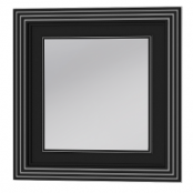 Зеркало TM-80 Черное Серебро Botticelli